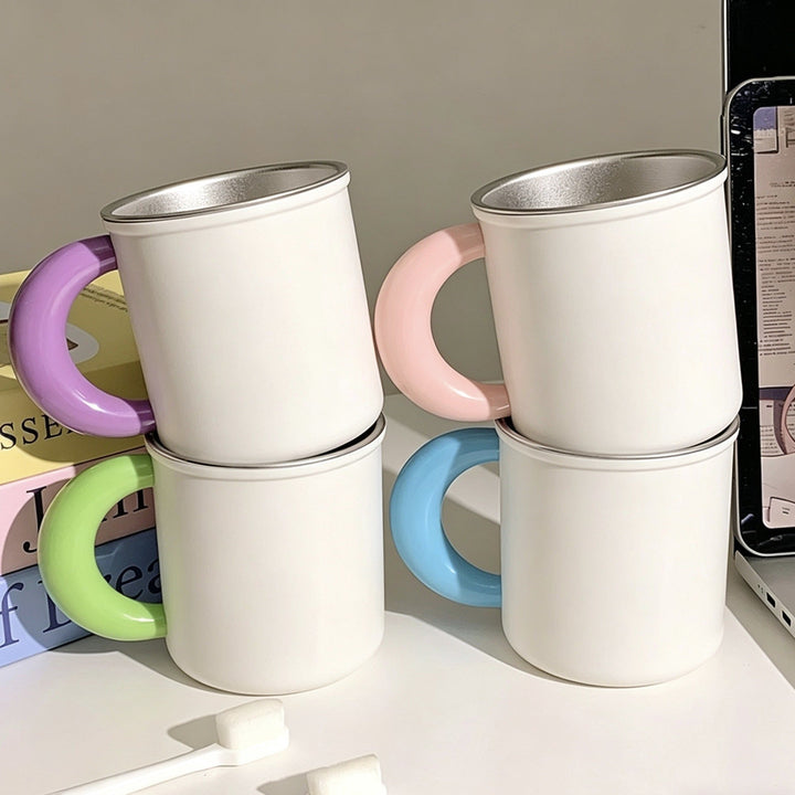 Insulated ceramic mug with ergonomic handle Kalsten