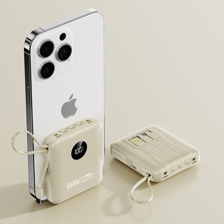 Portable power bank with smart charging and LCD display Kalsten