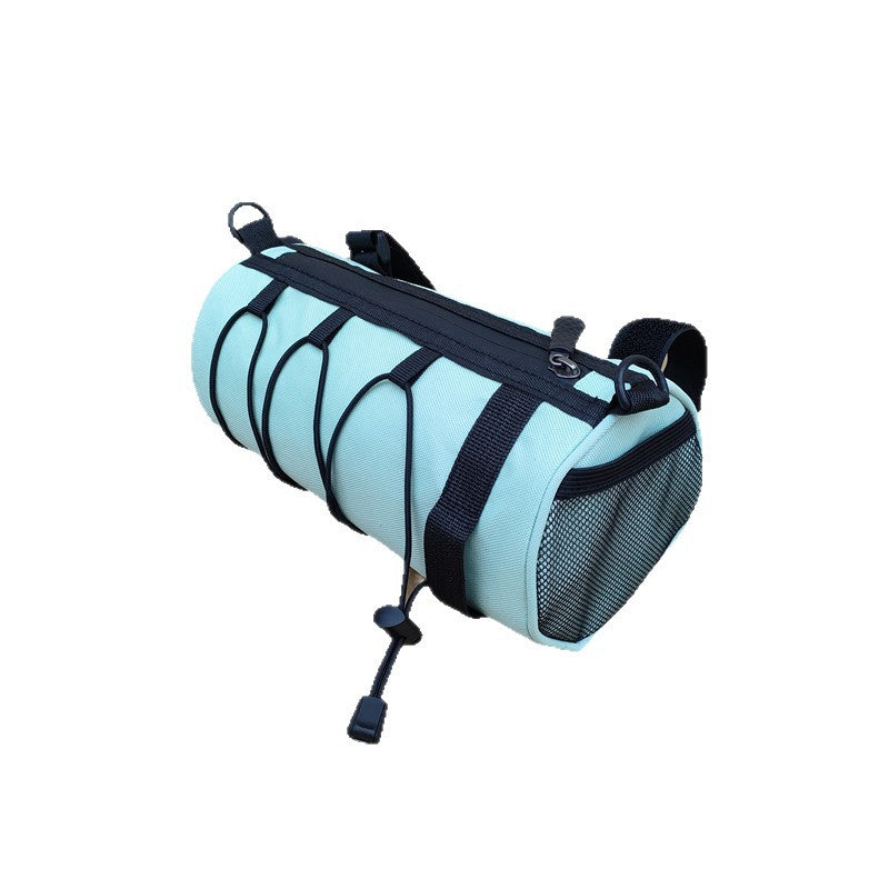 waterproof bicycle handlebar phone bag with touchscreen pocket and zippered cargo Kalsten