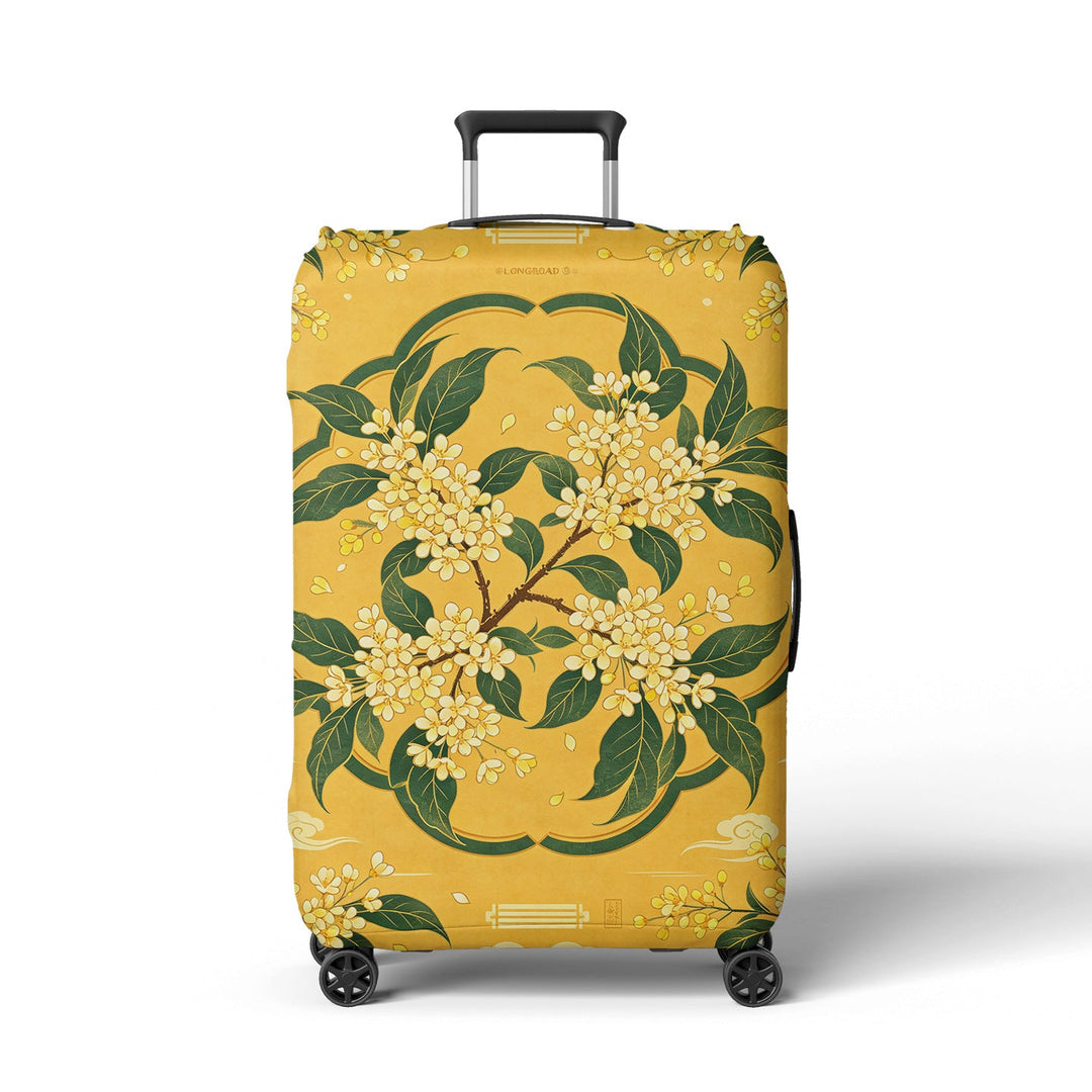 Women Hard Shell Suitcase in Elegant Bamboo Design Kalsten