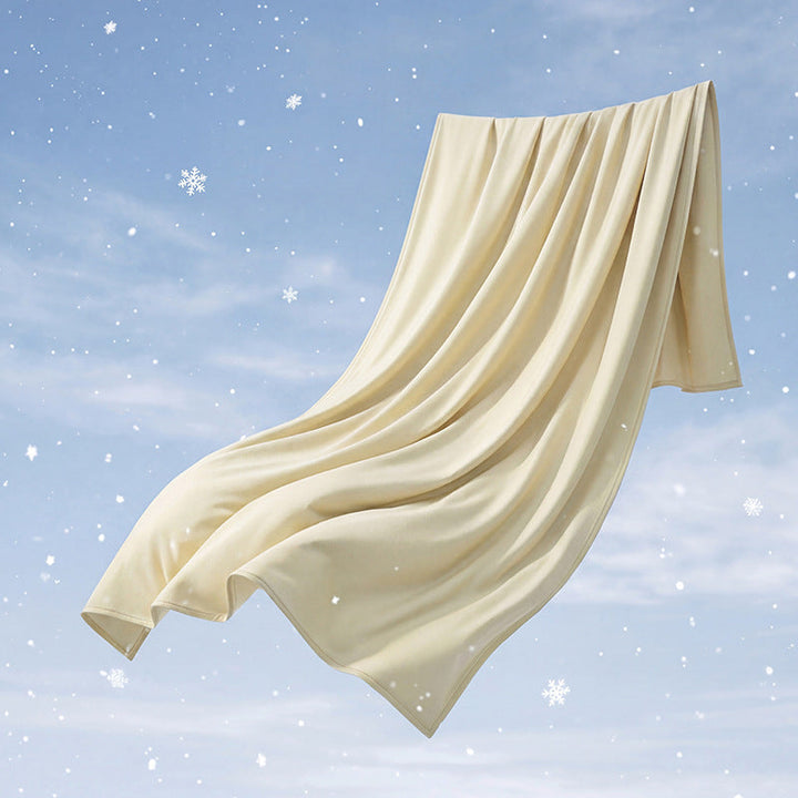Unisex nan thermoregulating cashmere look cuddly blanket made of microfiber extra large Kalsten