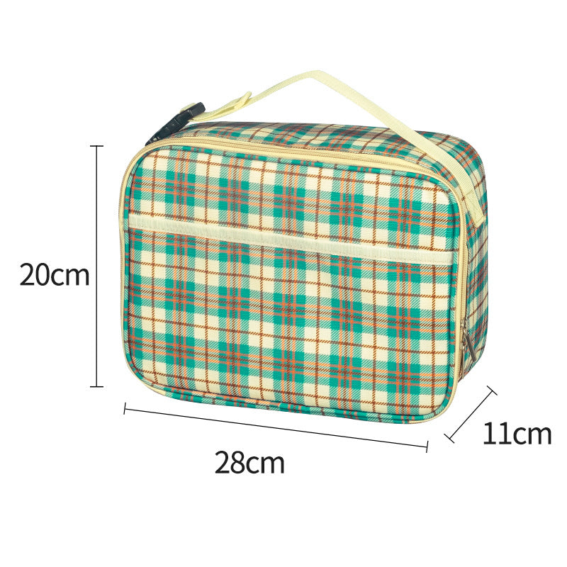 Women's cooler bag with practical carrying handle and insulating inner layer Kalsten