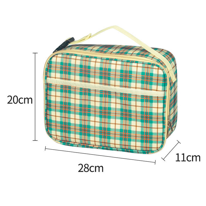 Women's cooler bag with practical carrying handle and insulating inner layer Kalsten