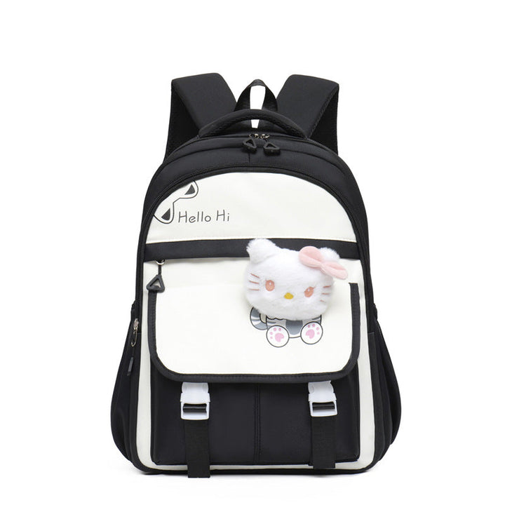Playful Character Design School Backpack