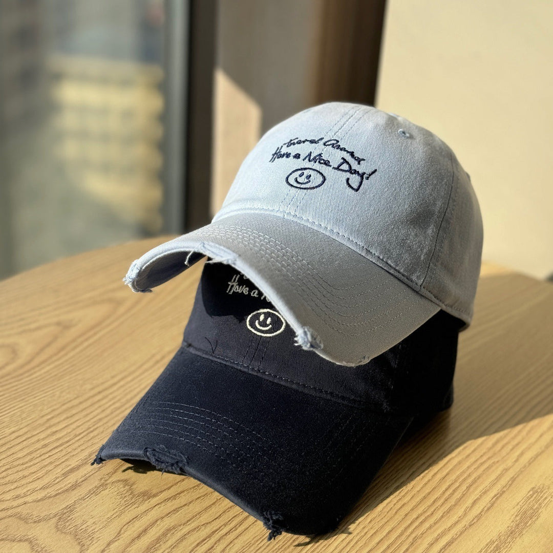 Women's Distressed Cotton Baseball Cap Kalsten 1784270914