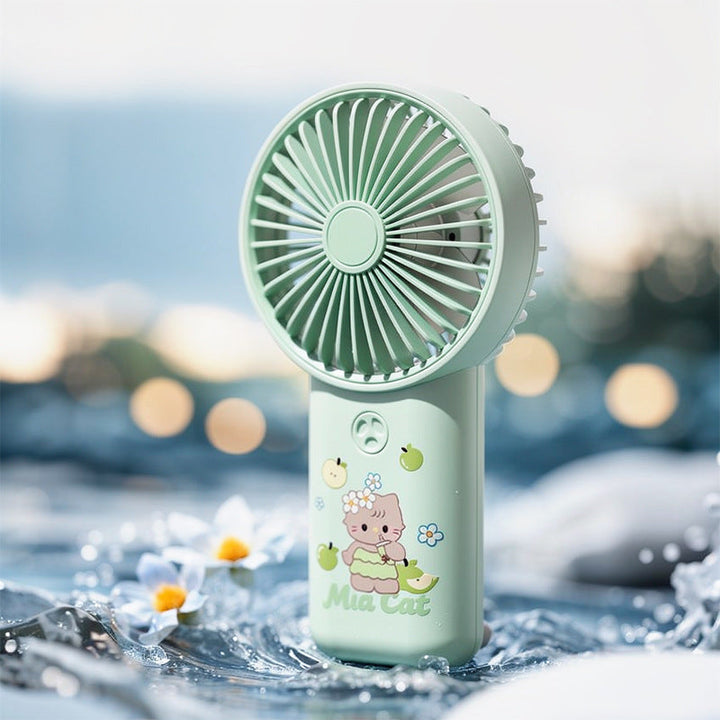 Portable Cartoon-Themed Cooling Hand Fan Kalsten