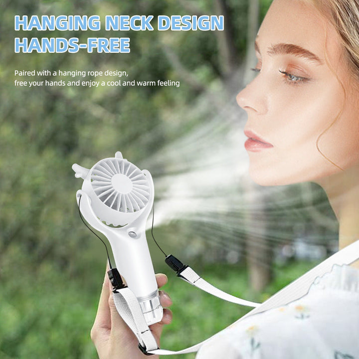 Unisex Portable Handheld Mist Fan Kalsten