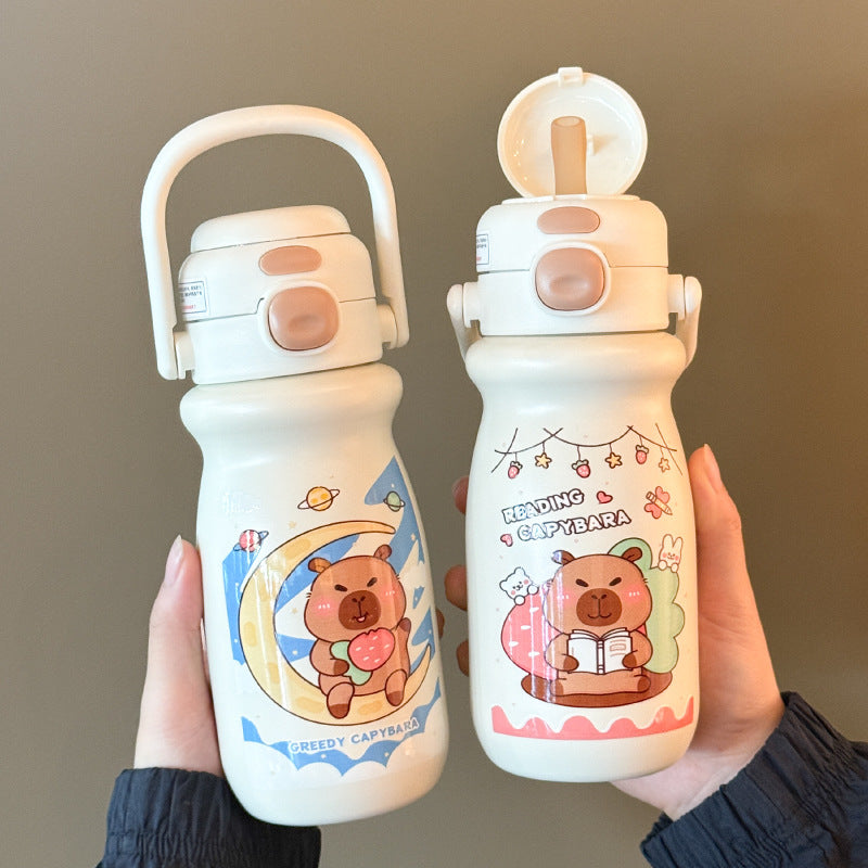 Women's insulated drinking bottle in playful animal design Kalsten