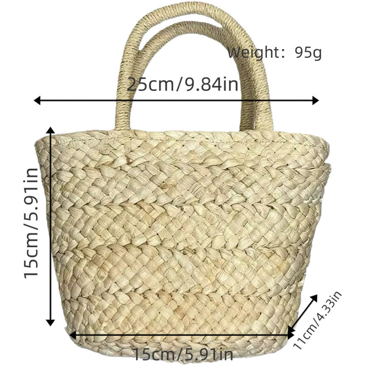 Naturally Woven Basket Bag Kalsten
