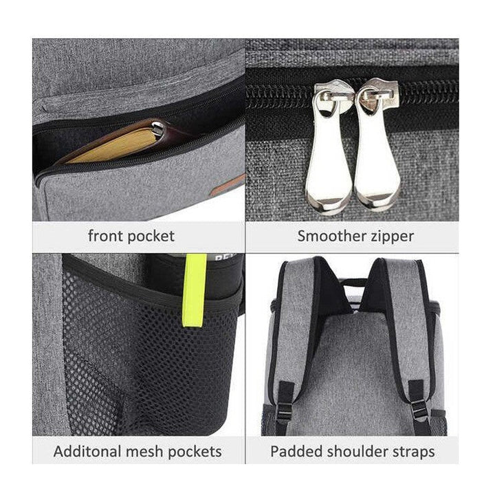 Unisex insulated cooler backpack with large main compartment, front pocket, and silky thermal insulation Kalsten
