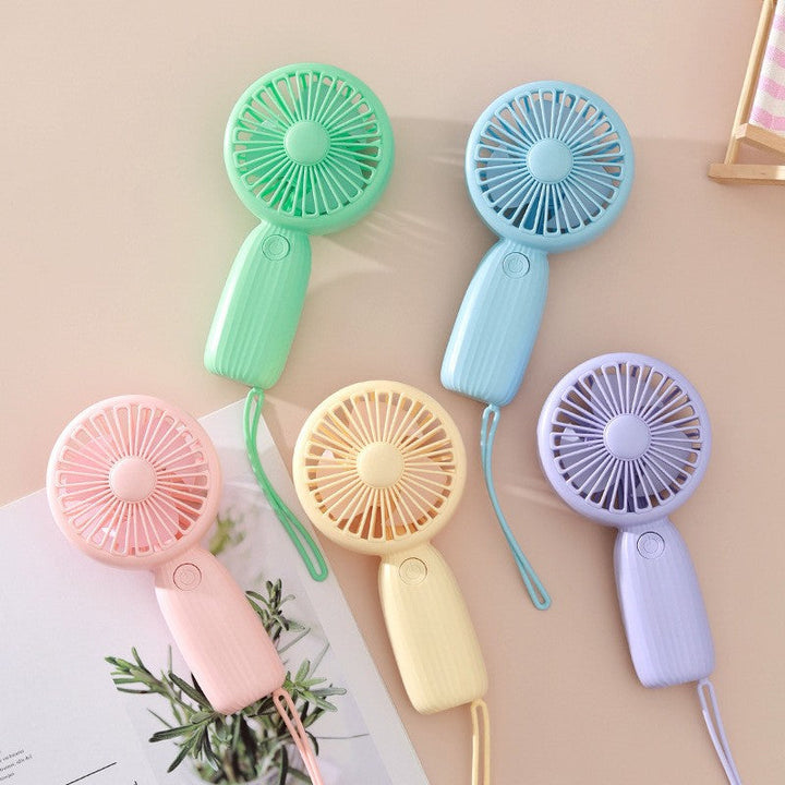 Women's Portable Mini Hand Fan with Flexible Strap Kalsten