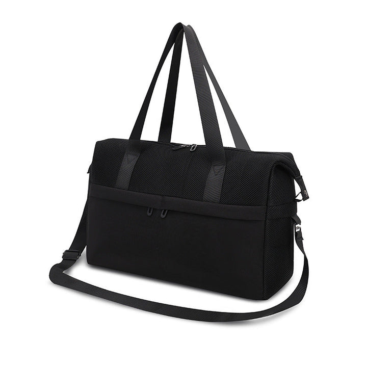 Sporty tote bag with breathable mesh material and multifunctional pockets Kalsten