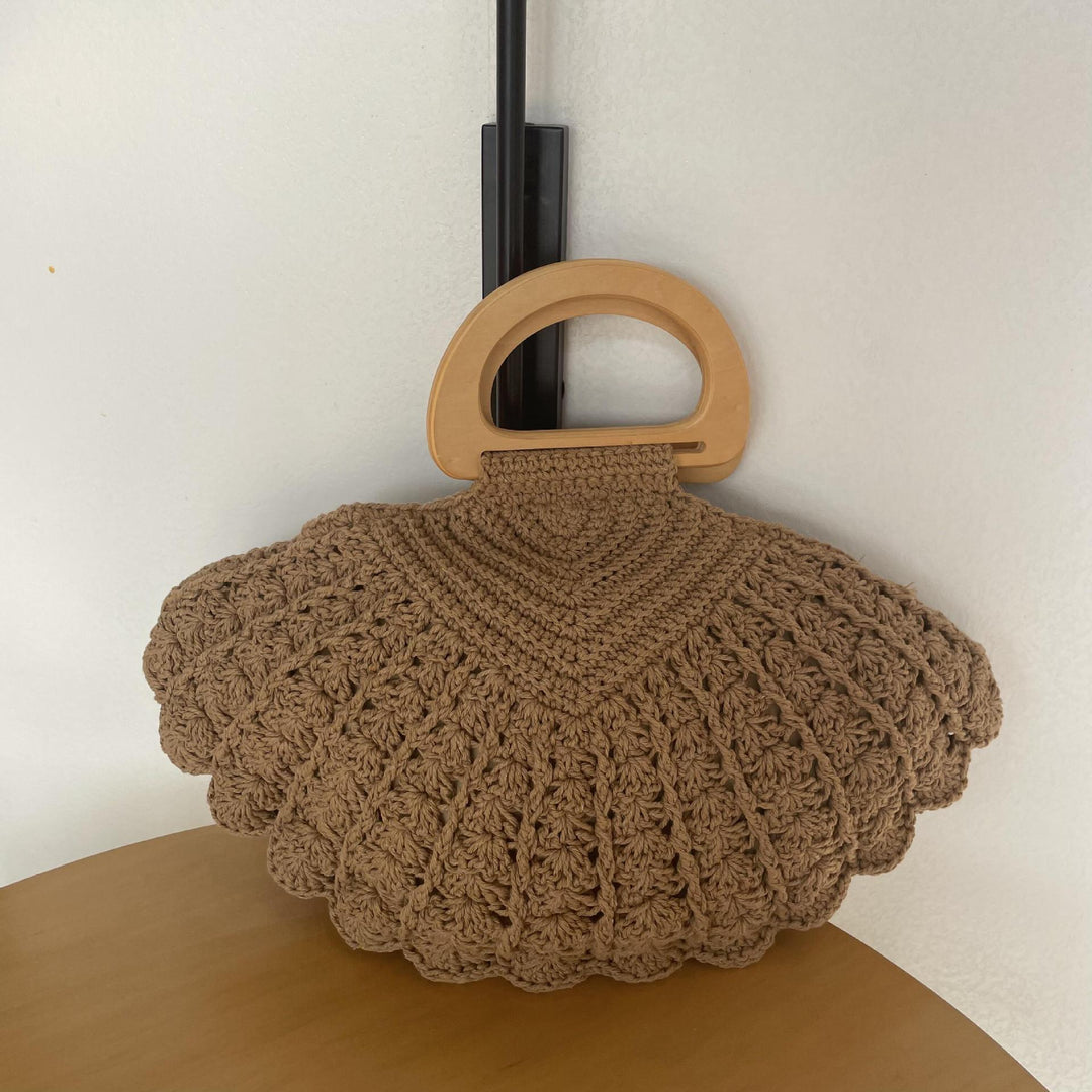 Hand-knotted shoulder bag Kalsten