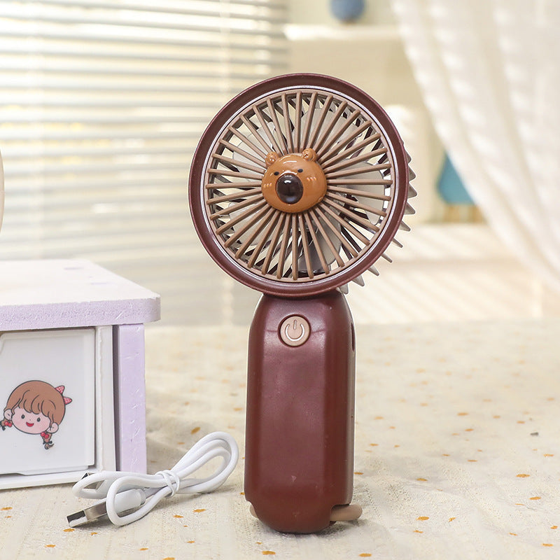 Women's Portable Hand Fan with Animal Design Kalsten