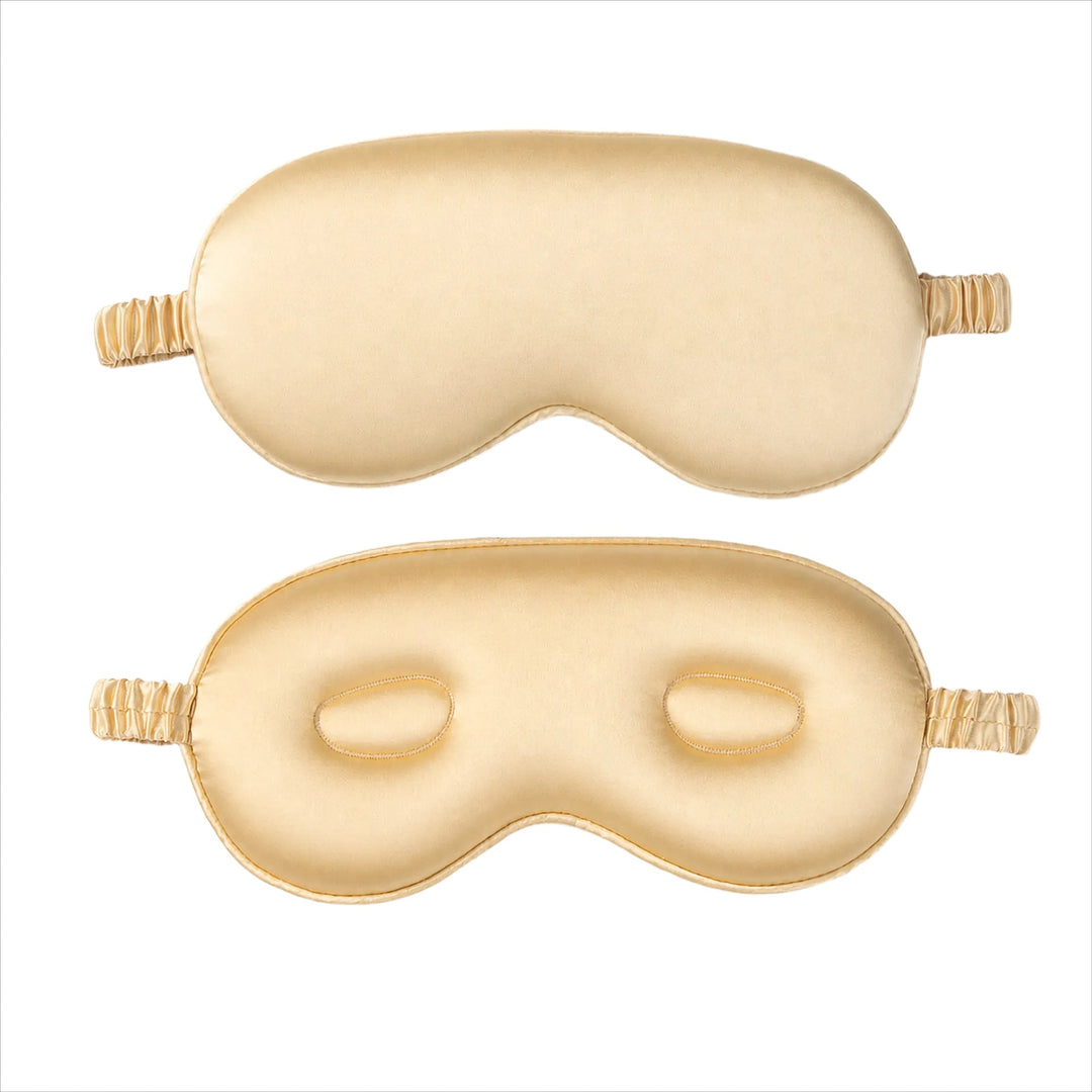 Unisex nano 3D-eye mask with distance chambers for eyelash protection and elastic comfort band Kalsten