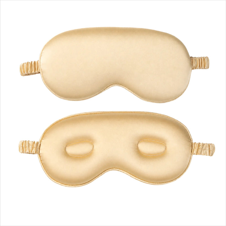 Unisex nano 3D-eye mask with distance chambers for eyelash protection and elastic comfort band Kalsten