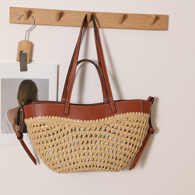 Handmade straw bag Kalsten