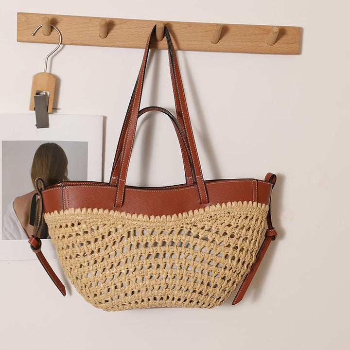 Handmade straw bag Kalsten