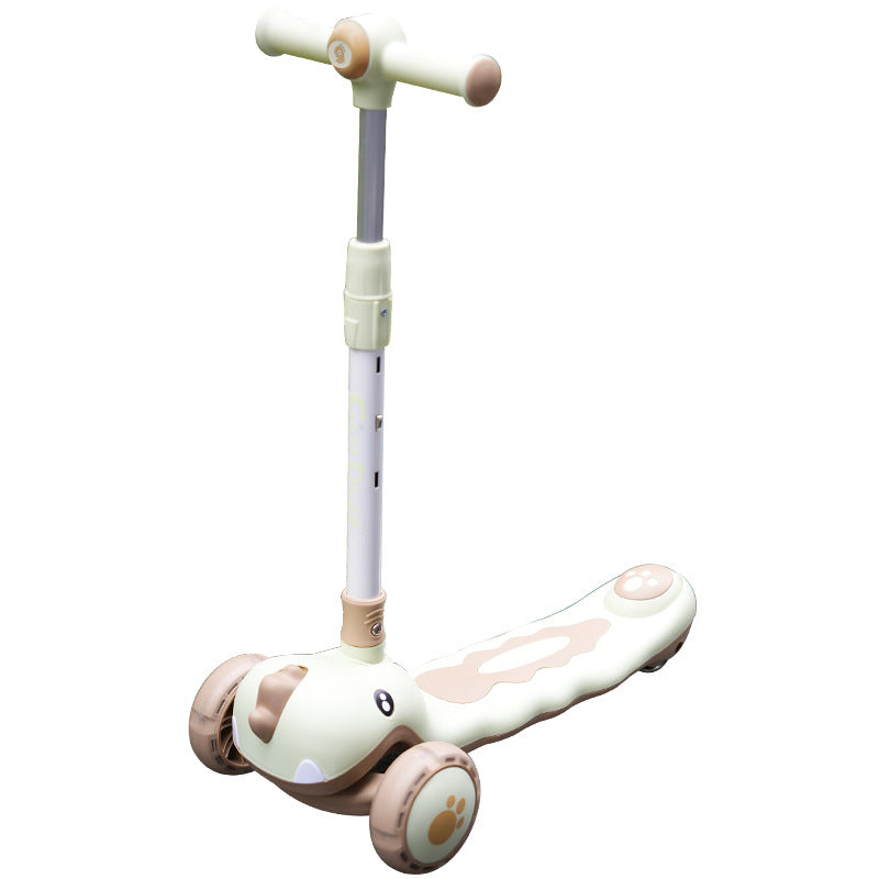 Animal-Themed Lean-to-Steer Kick Scooter Kalsten