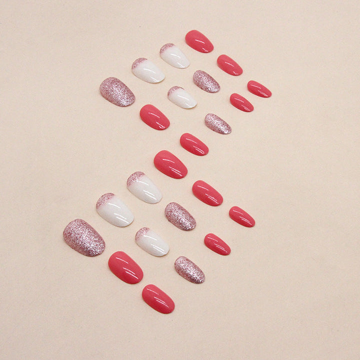 Glittering Press-On Nail Art Set Kalsten
