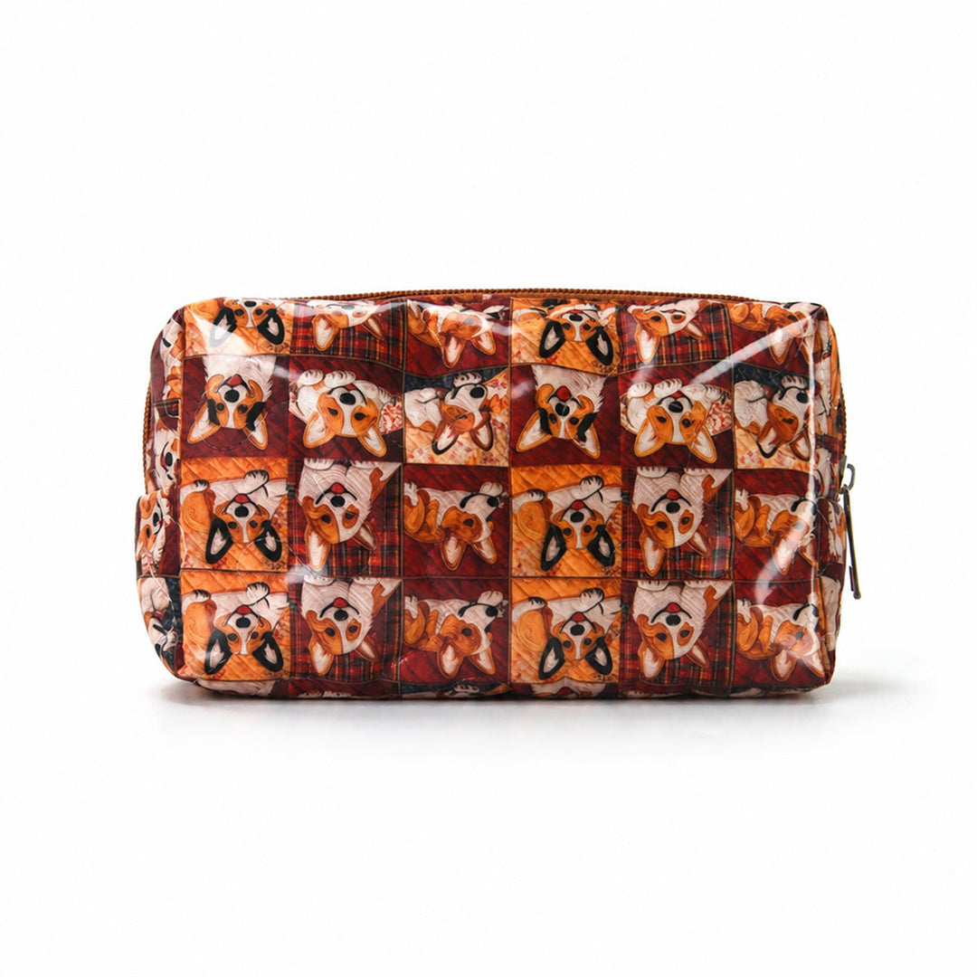 Cosmetic pouch with colorful animal design Kalsten