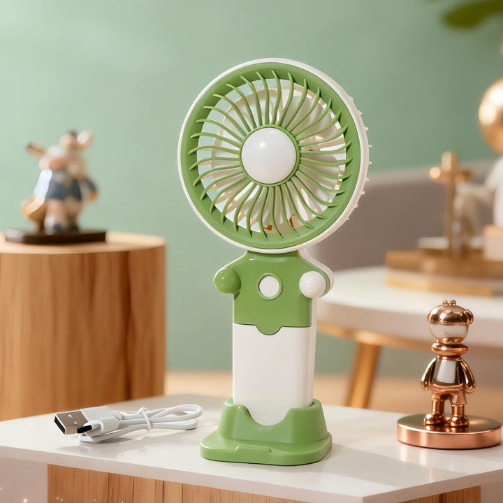 Ladies Portable USB Fan with Flexible Holder Kalsten