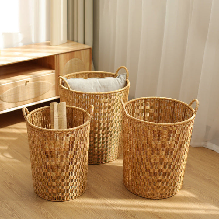 Unisex Large Storage Basket with Sturdy Carrying Handles Kalsten