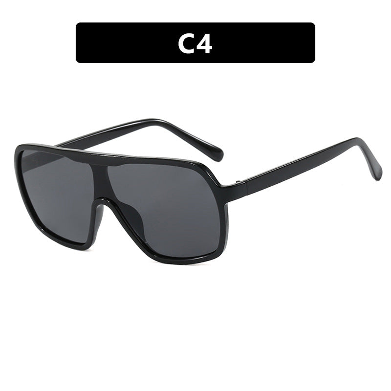 Women oversized sunglasses with wide frame Kalsten