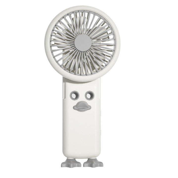 Cute Cartoon Duck-Shaped Handheld Fan Kalsten