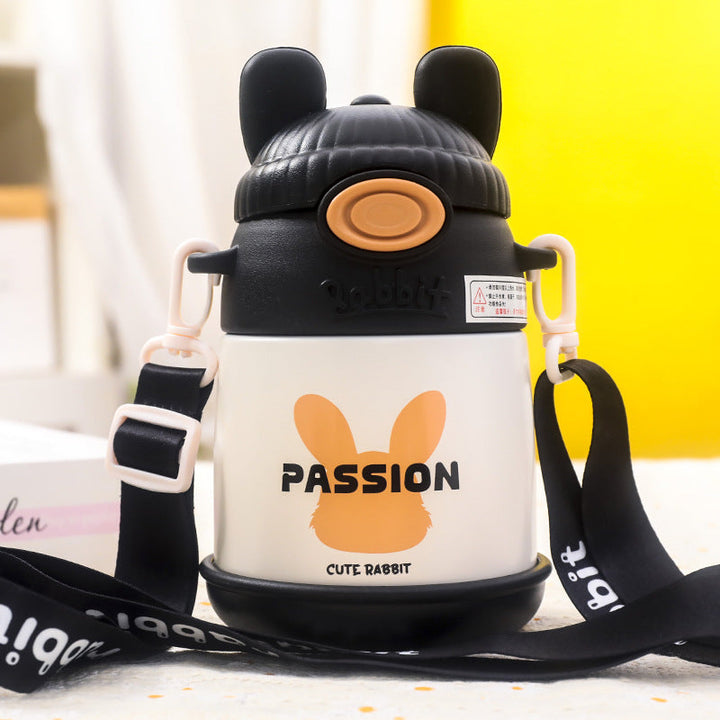 Ladies Insulated Water Bottle with Cute Bunny Design Kalsten