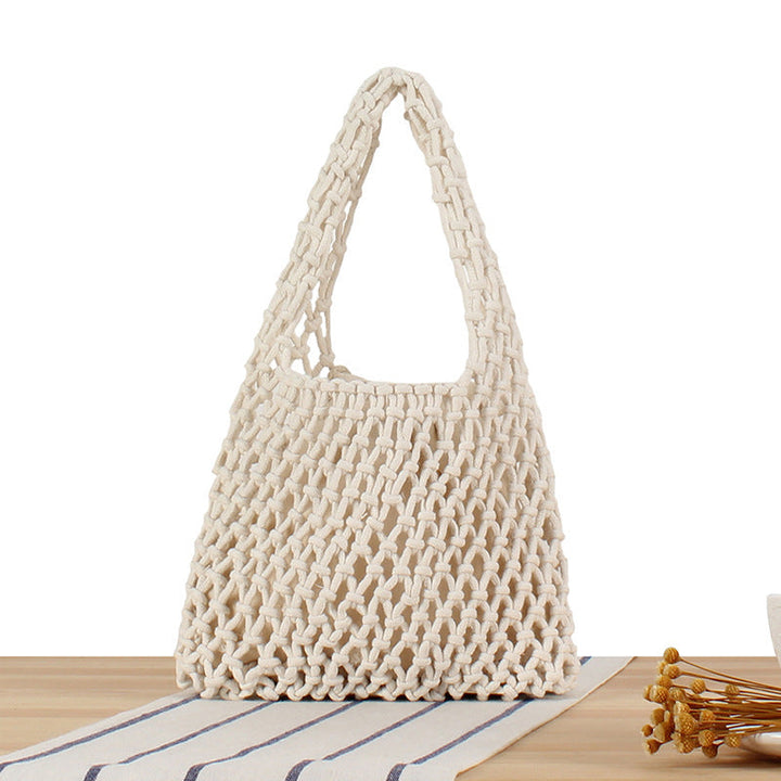 Hand-knotted jute bag Kalsten