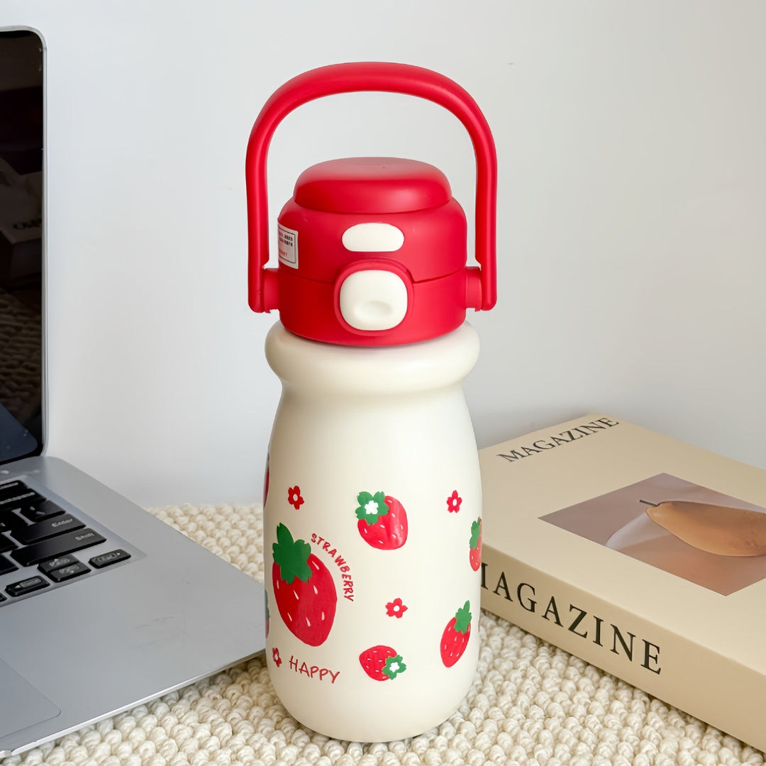 Insulated drinking bottle with practical handling Kalsten