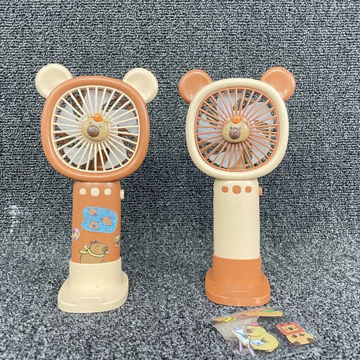 Unisex Portable Hand Fan in Cute Bear Design Kalsten
