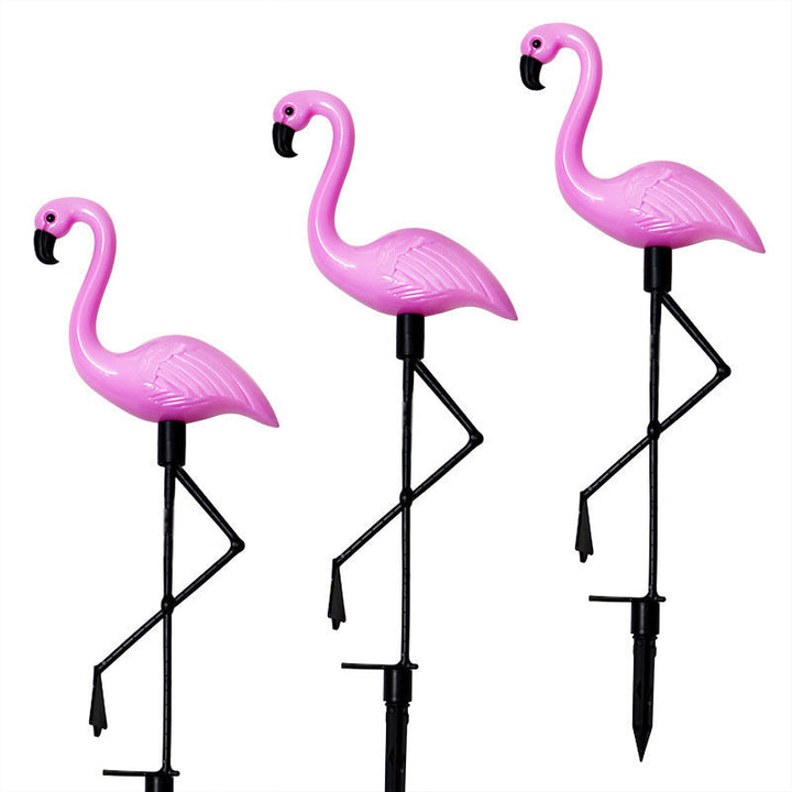 Articulated Flamingo Lawn Stake LED Accent Light With Adjustable Arm Kalsten