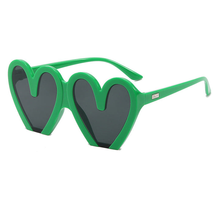 Women's Heart-Shaped Sunglasses with Striking Design Kalsten
