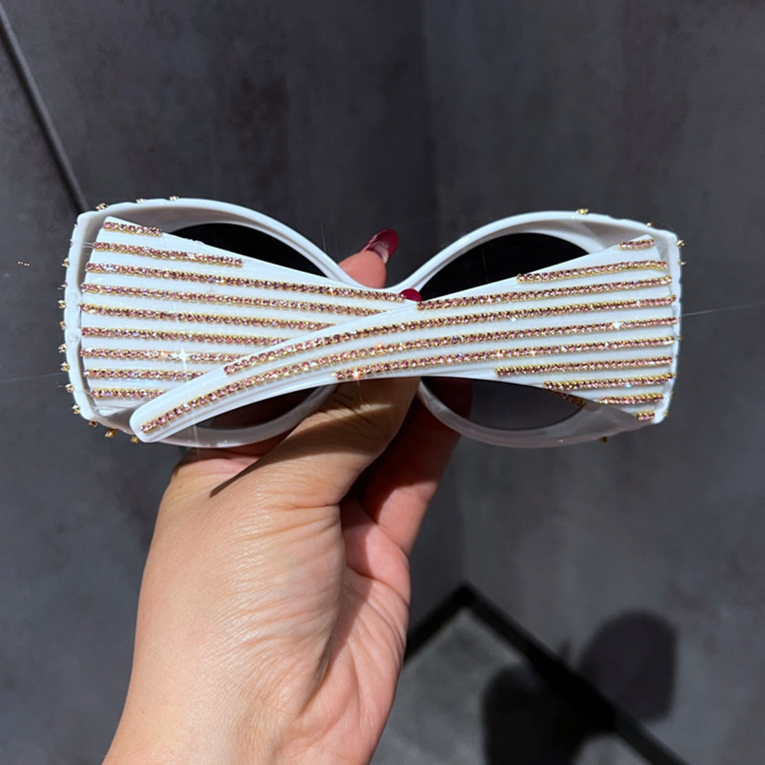 Ladies Glamorous Sunglasses with Sparkling Crystal Decorations Kalsten