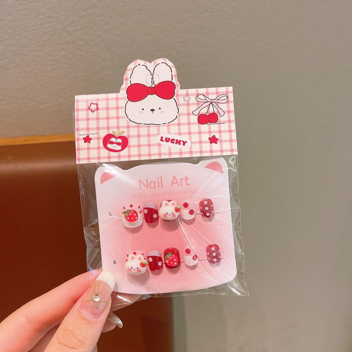 Creative artificial nails with 3D designs Kalsten