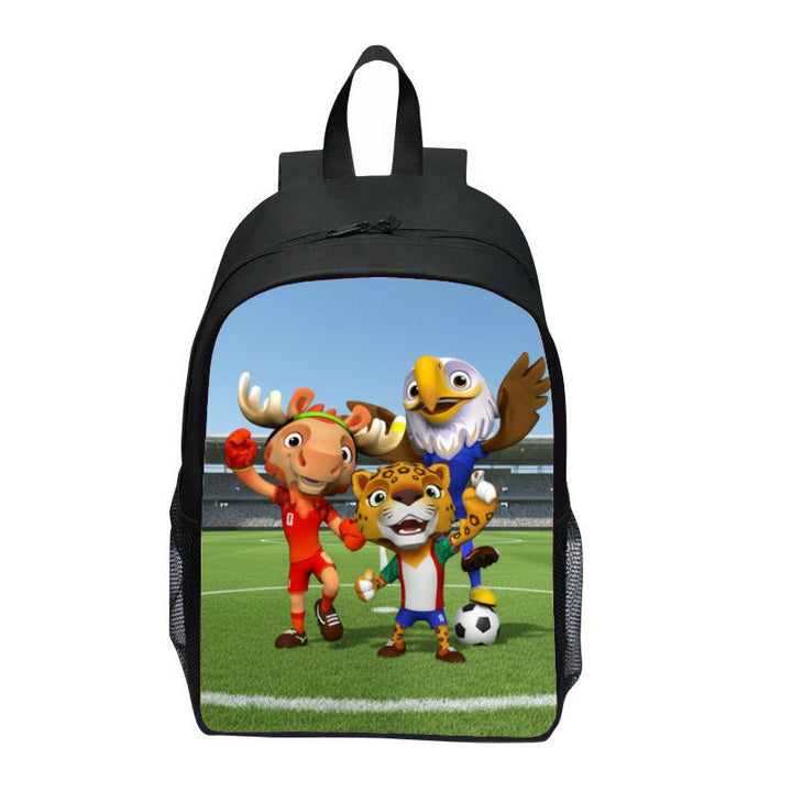 Backpack with Striking Sports Motif Kalsten