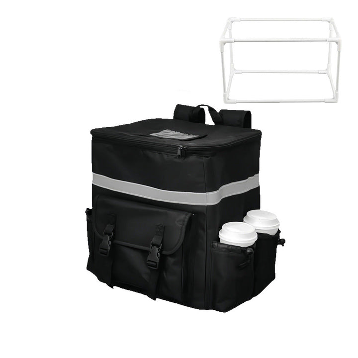 Women’s cooler bag with insulating carrying frame and drink holders Kalsten
