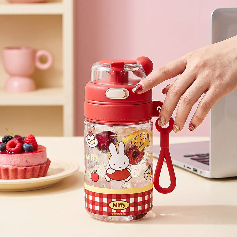 Women's sports bottle with interactive lid and cute animal design Kalsten