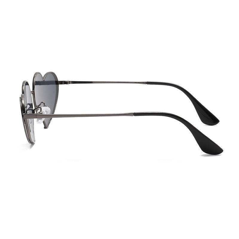 Ladies heart-shaped sunglasses with glamorous frame Kalsten