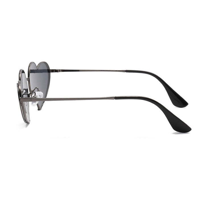 Ladies heart-shaped sunglasses with glamorous frame Kalsten
