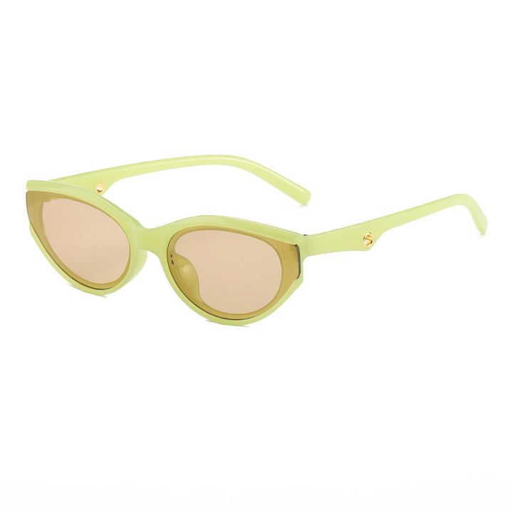 Women's Cat-Eye Sunglasses with Transparent, Modern Design Kalsten