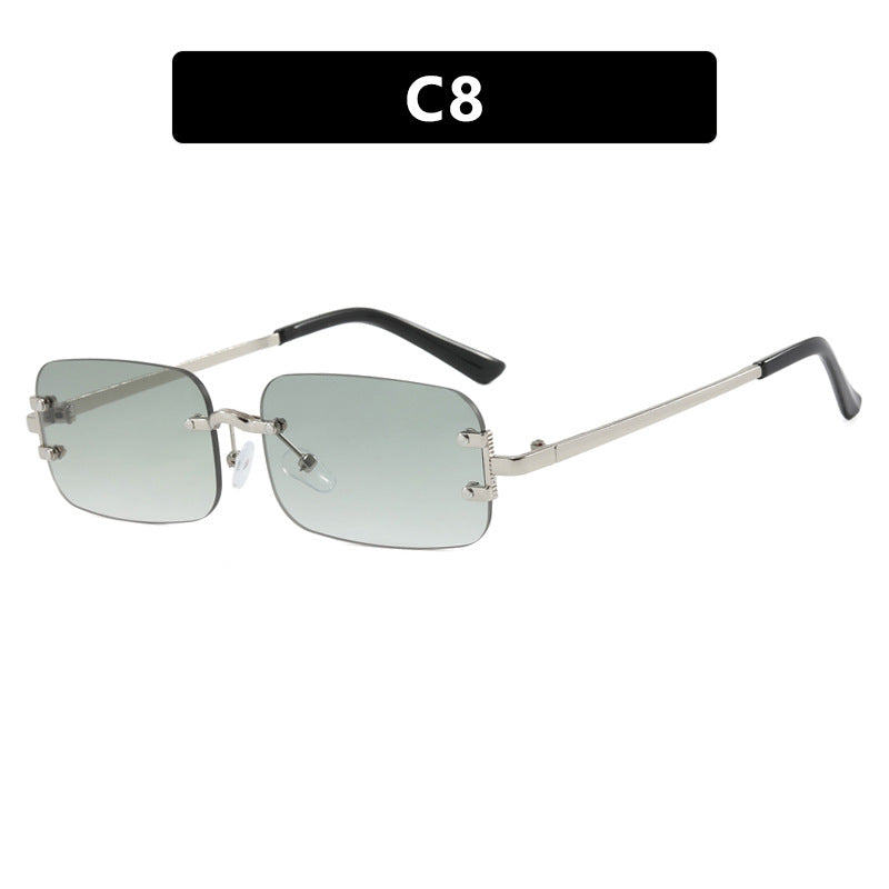 Ladies square sunglasses with high-quality metal frame Kalsten