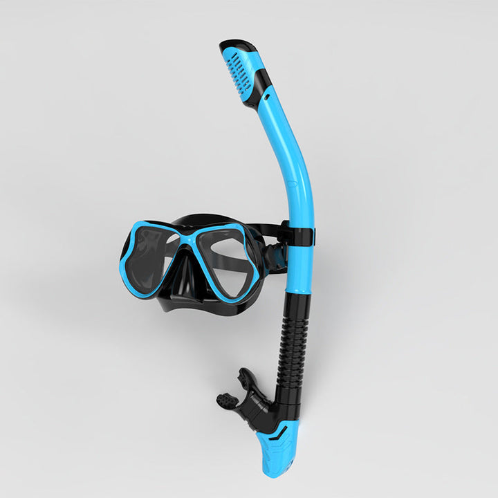 Snorkel mask with ergonomic fit and innovative breathing technology Kalsten