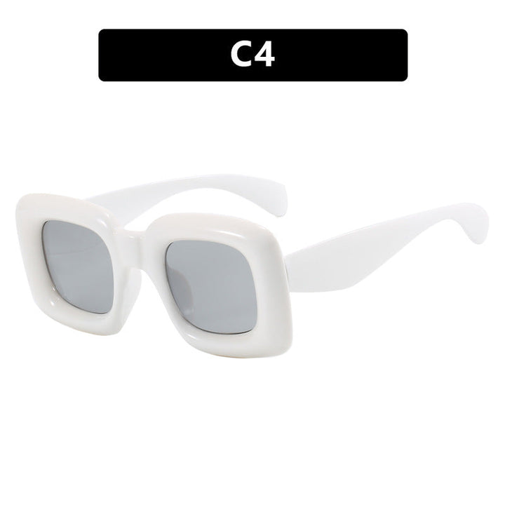 Women stylish square sunglasses with wide frame Kalsten