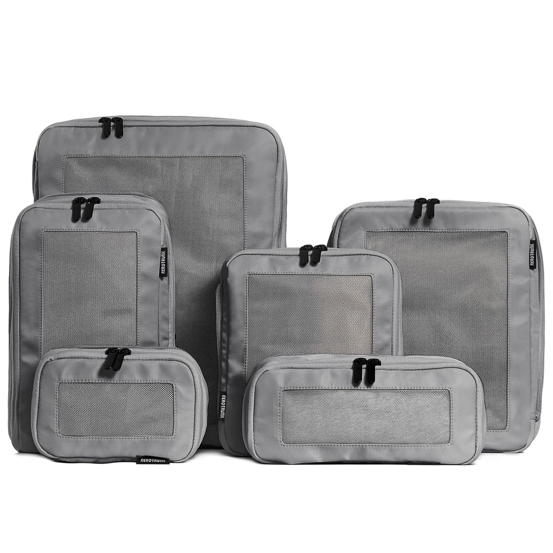 Unisex Storage Bags Set with Transparent Compartments Kalsten