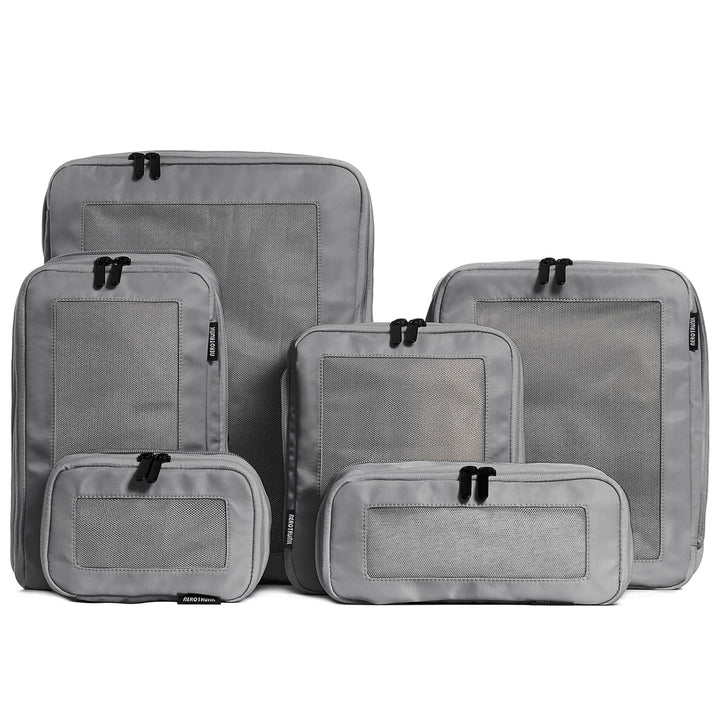 Unisex Storage Bags Set with Transparent Compartments Kalsten