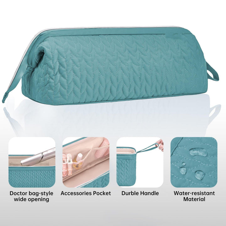 Cosmetic organizer with wide opening design Kalsten