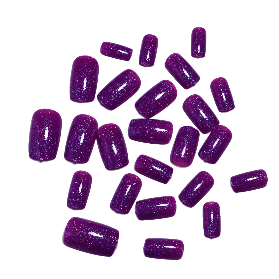 Glittering Gel Nail Tips Kalsten